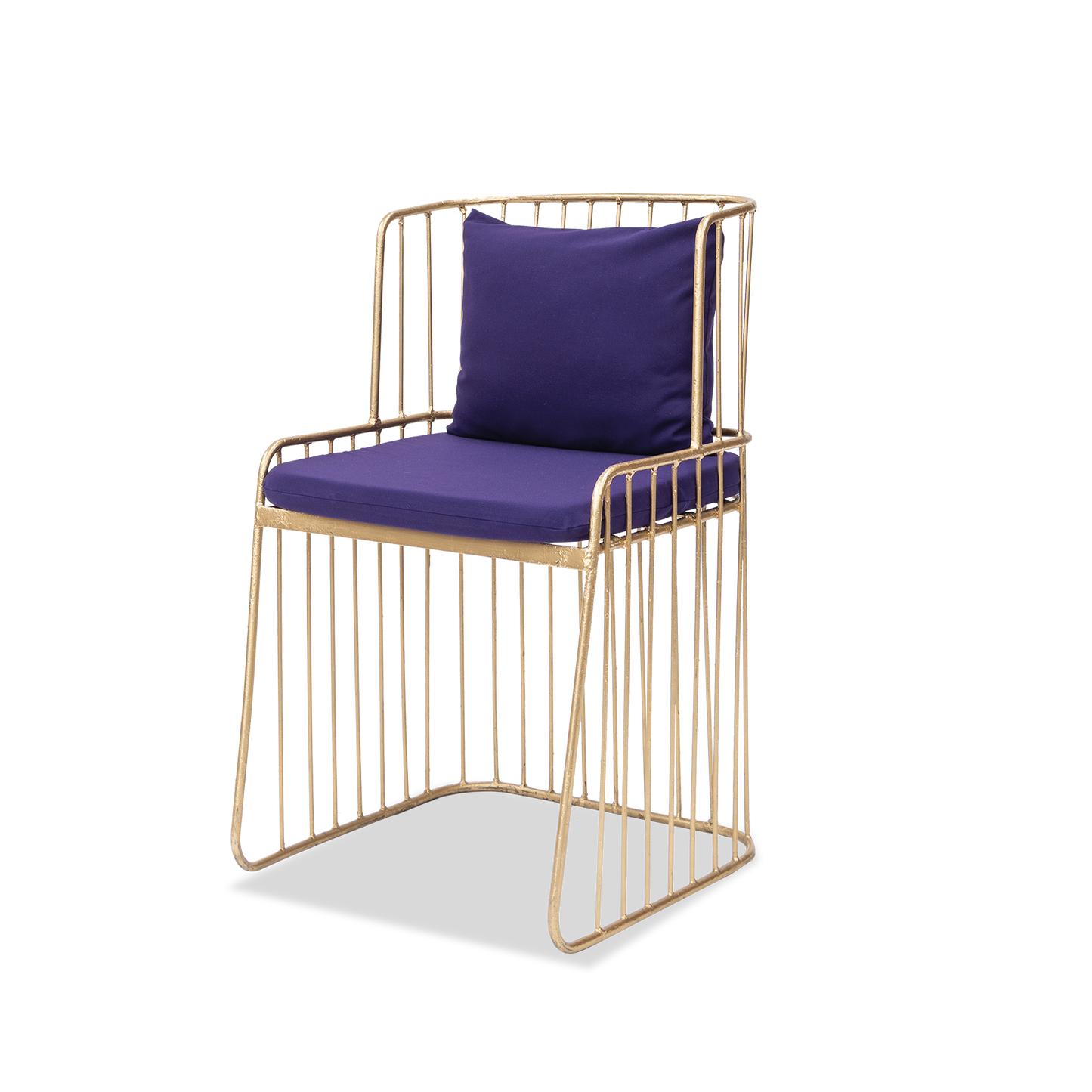 Silla Camila dorada/beige