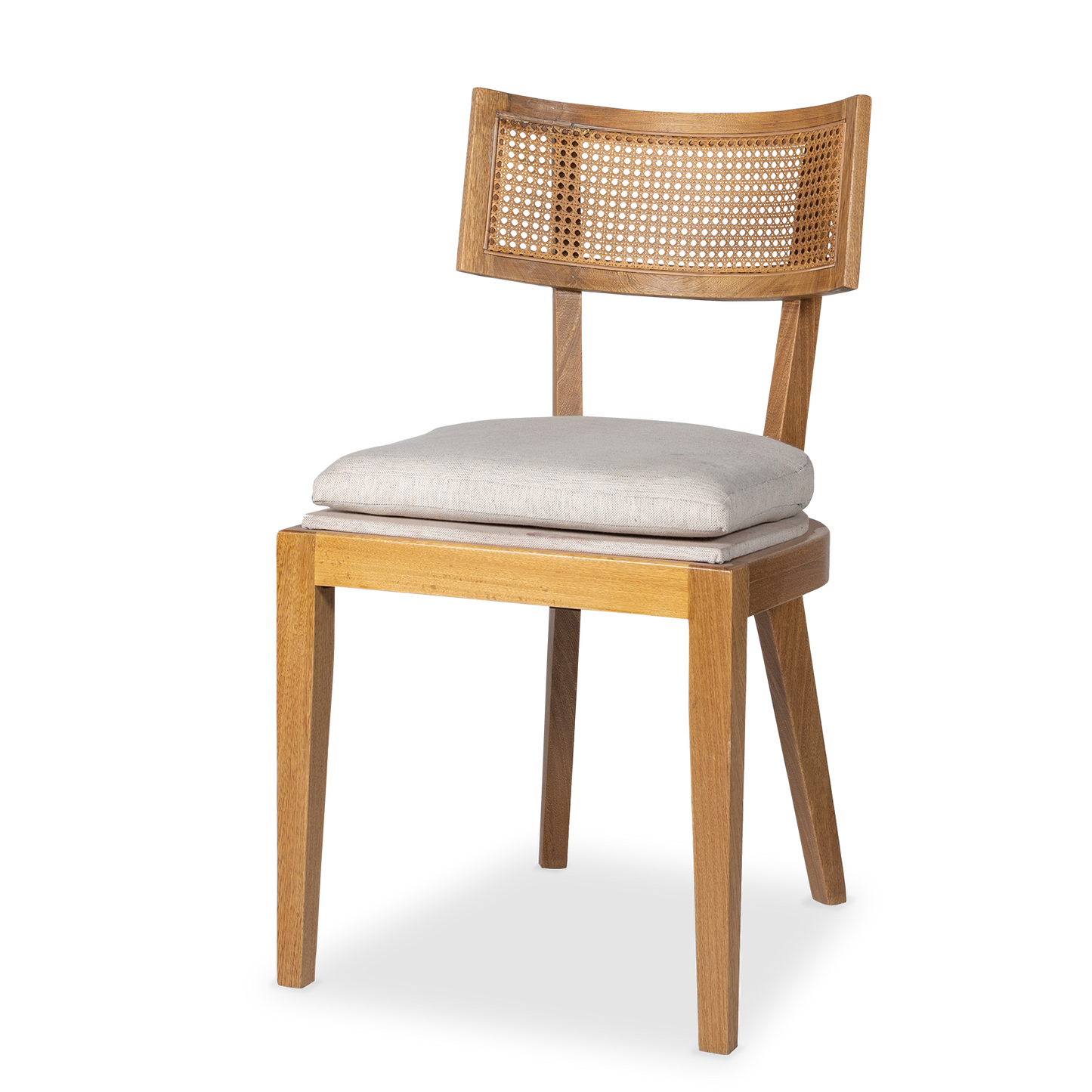 Silla Bejuco en Madera Natural