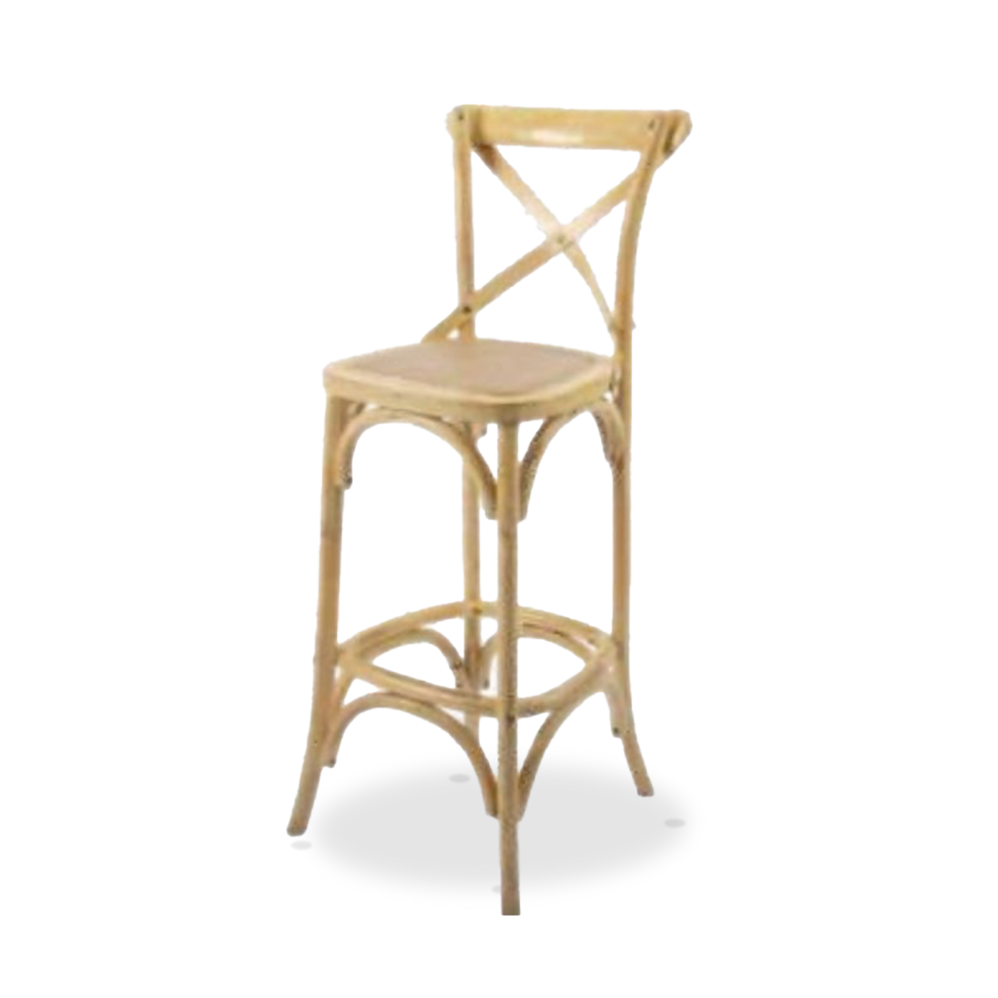 Banco Bistro madera natural