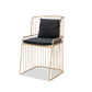 Silla Camila dorada/beige