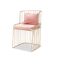 Silla Camila dorada/beige