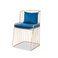 Silla Camila dorada/beige