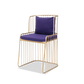 Silla Camila dorada/beige